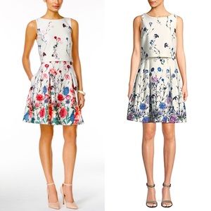 Ivanka Trump scuba crepe popover dress